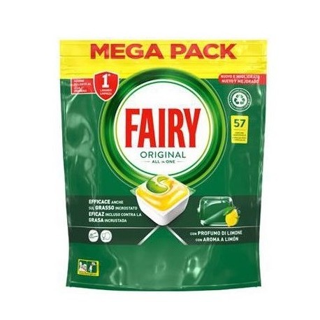 Fairy All in One capsule pentru masina de spalat vase, 57 spalari