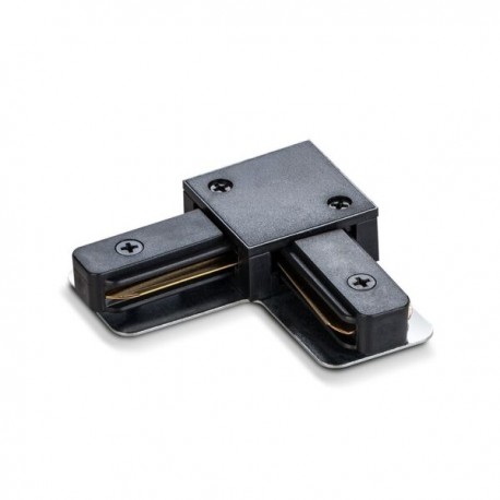 Conector de tip L pentru sina spoturi VIDEX Negru