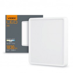 Aplica de suprafață 24W cu LED Videx Alba