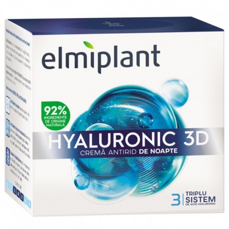 Crema Elmiplant hyaluronic de noapte,50ml