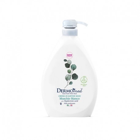 Sapun lichid crema Dermomed cu mosc alb