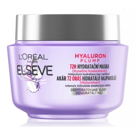Masca de par Elseve Hyaluron Plump, 300 ml