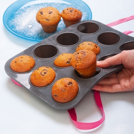 Forma din silicon pentru briose