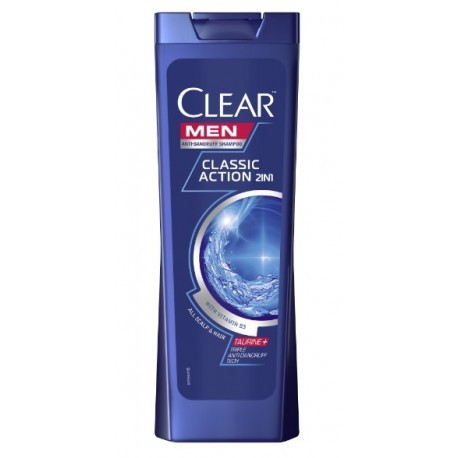 Sampon Clear Men Classic Action 2in1 400ml