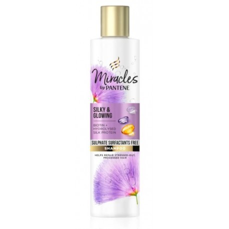 Sampon Pantene Pro-V Miracles Silky Glowing,225ml