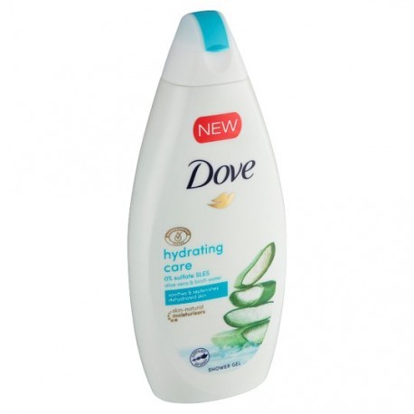 Gel de dus Dove hydrating care aloe, 500 ml