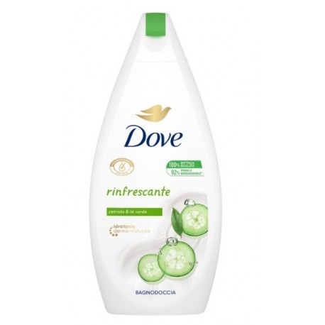 Gel de dus Dove ceai verde si castravete,450ml