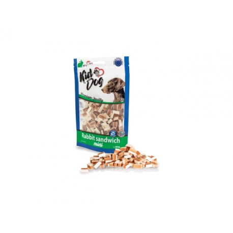 KidDog Recompense Mini Sandwich Cu Iepure, 80 g