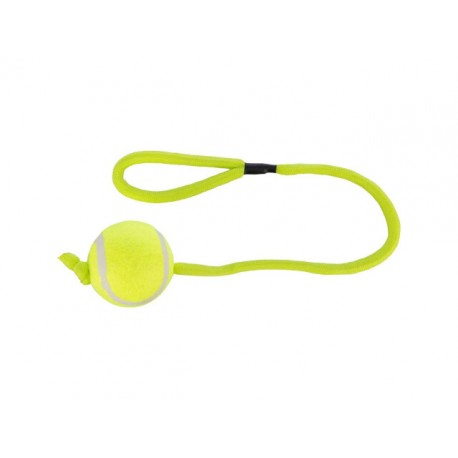 Trixie Jucarie pentru Caini, minge tenis pe sfoara