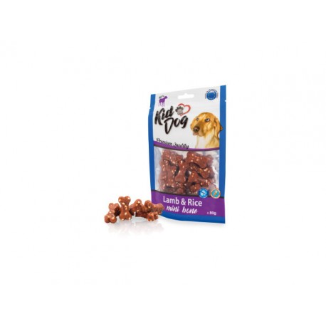 Kid Dog recompense pentru caini, mini oase cu miel