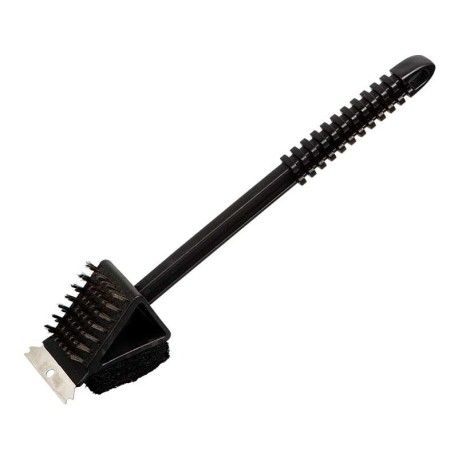 Perie pentru curăţarea grătarului 3 în 1 BBQ