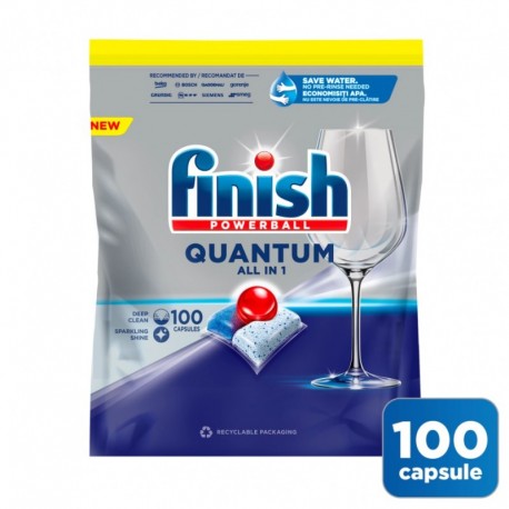 Finish Quantum All in 1, 100 spalari